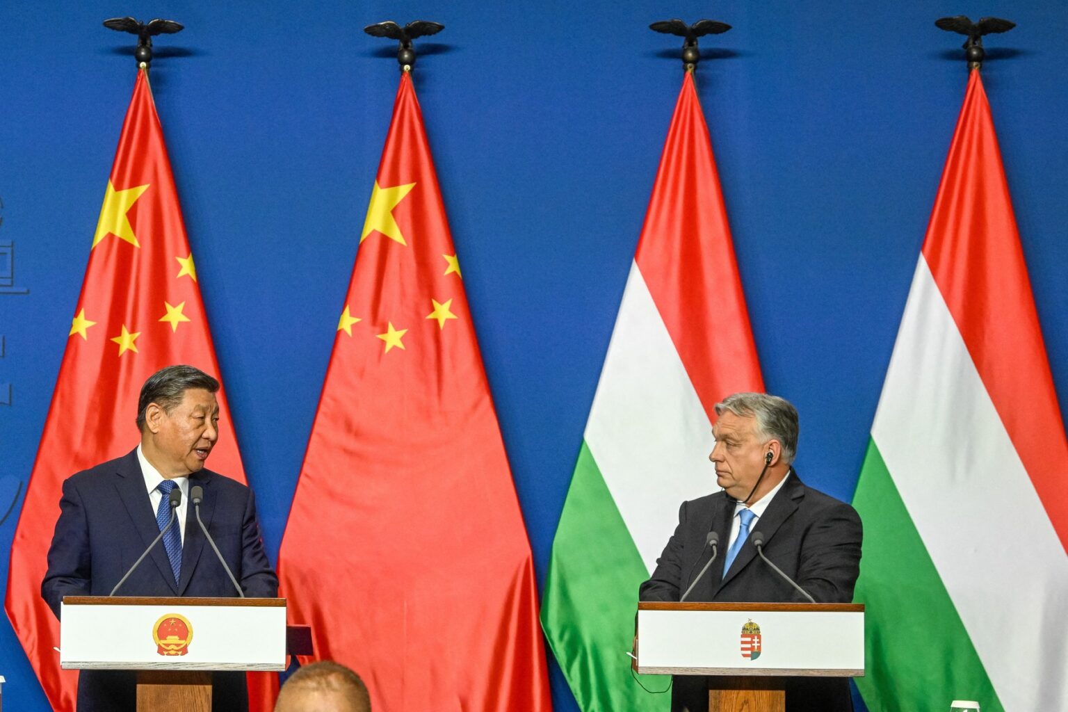 Si Ťin-pching s Viktorom Orbánom na návšteve v Maďarsku. Foto: Profimedia.sk