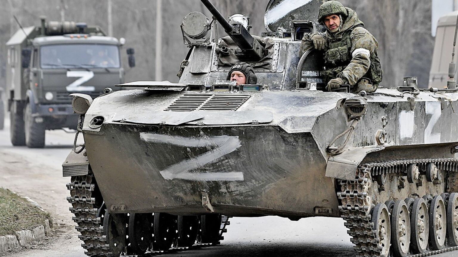 Ruské jednotky na tanku v Charkovskej oblasti, ilustračný obrázok. Foto: Profimedia.sk