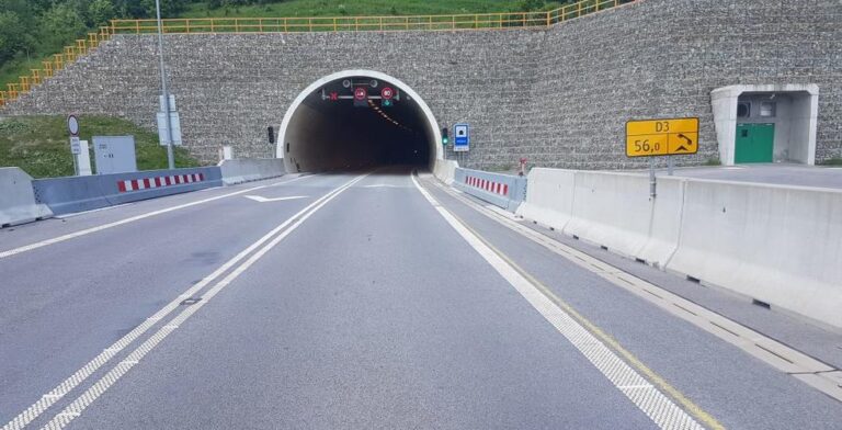 Dopravné obmedzenia na diaľnici: kysucké tunely na dva dni uzatvoria