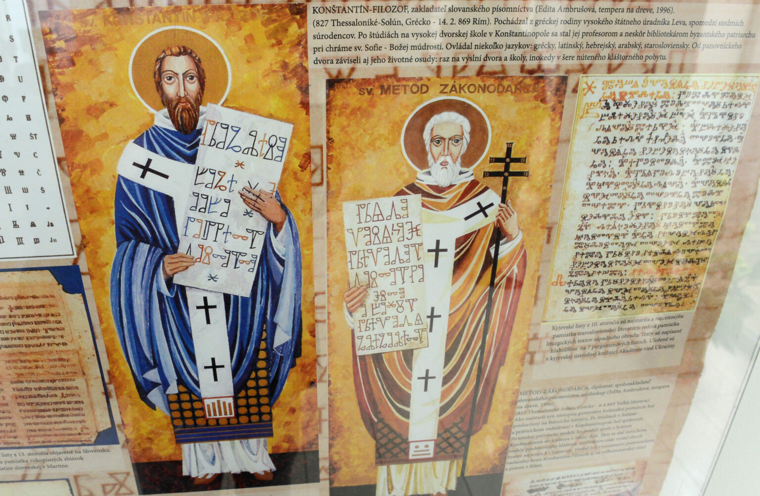 Sv. Cyril a Metod. Ilustračný obrázok: TASR/František Iván