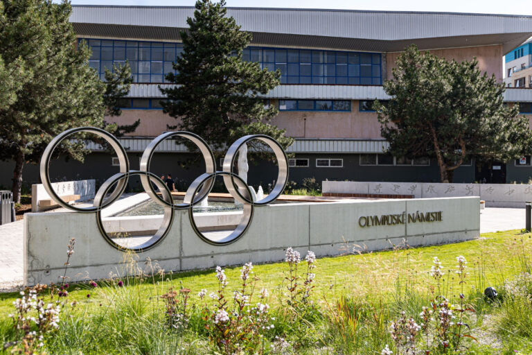 Olympijské námestie v Bratislave. Foto: SOŠV/Samuel Galica