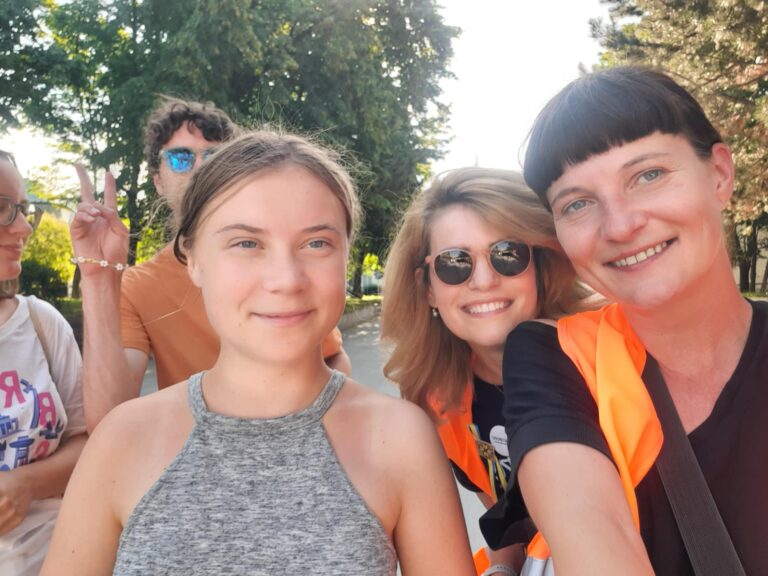 Greta Thunbergová bola v Bratislave na pochode mimovládok