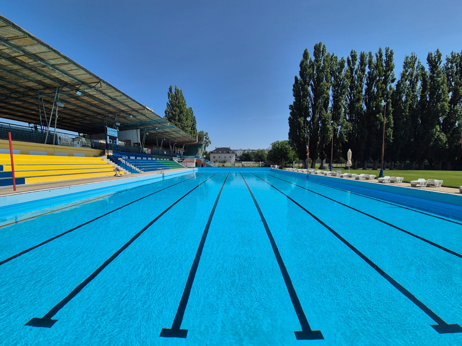 Zrekonštruovaný plavecký bazén na kúpalisku Matadorka. Foto: zdroj Matadorka