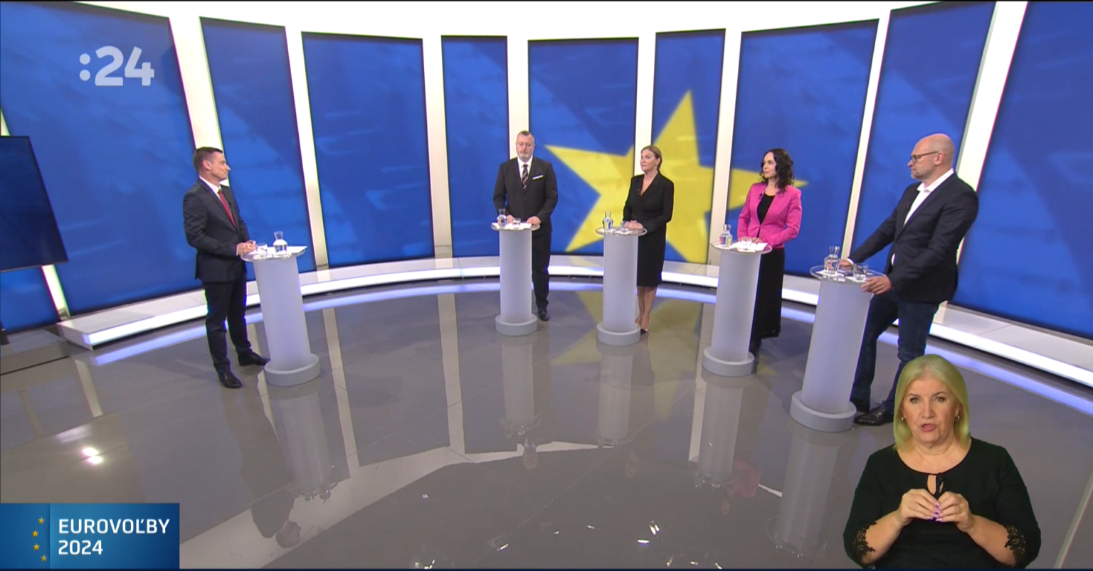 Diskusná relácia RTVS. Foto: Štandard