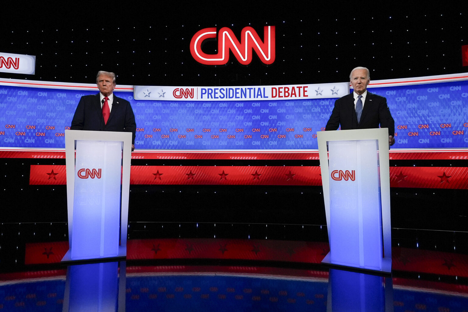 Donald Trump a Joe Biden. Foto: TASR/AP