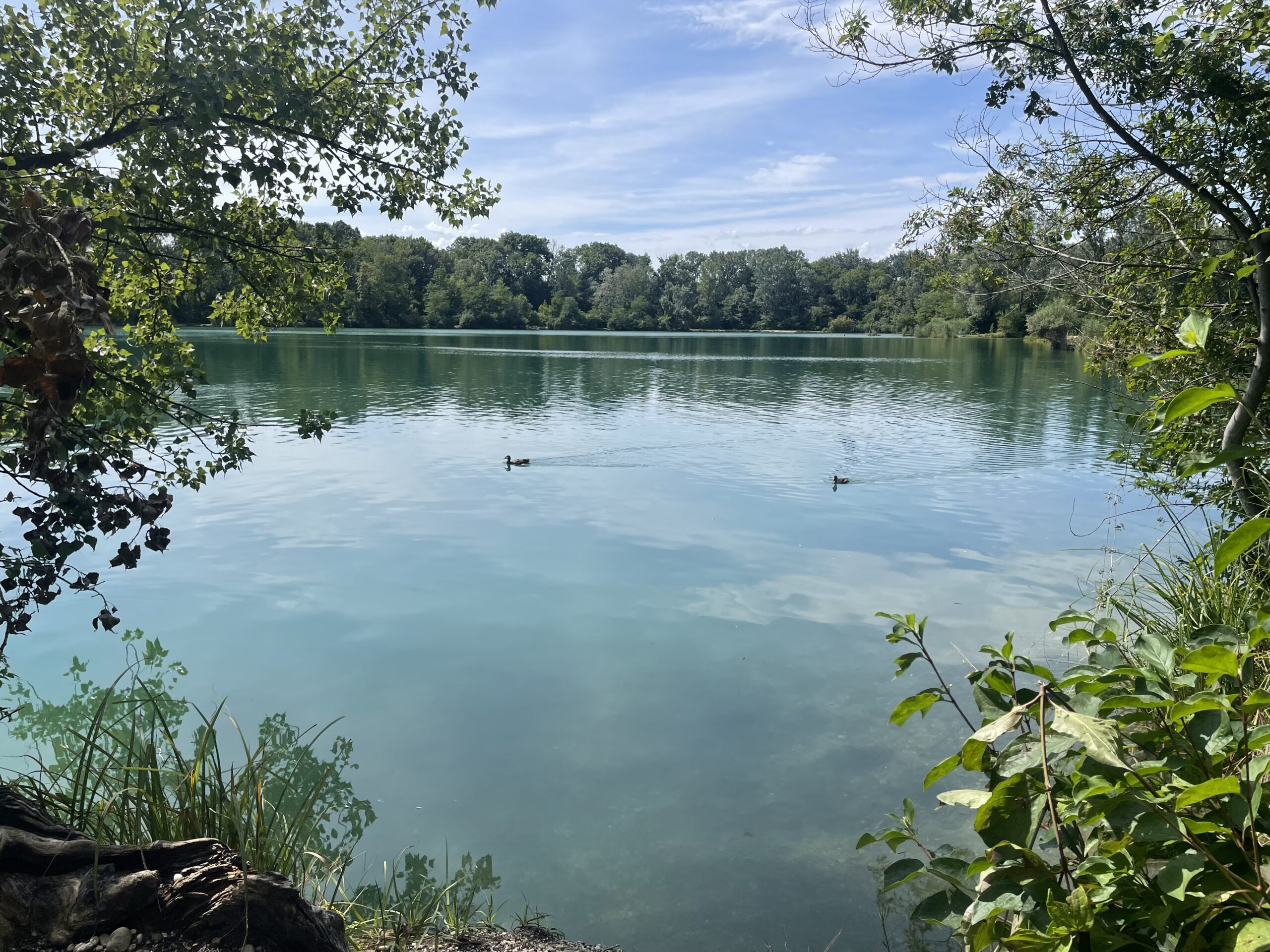 Rusovské jazero navštevujú hojne nudisti, športovci, rybári aj rodiny s deťmi. Foto: Miroslava Pavlíková