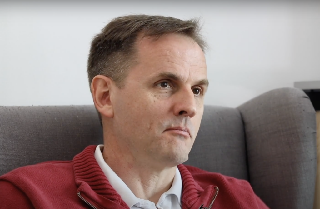 David Byle sa spolu s ADF International obrátil na Európsky súd pre ľudské práva. Reprofoto Youtube