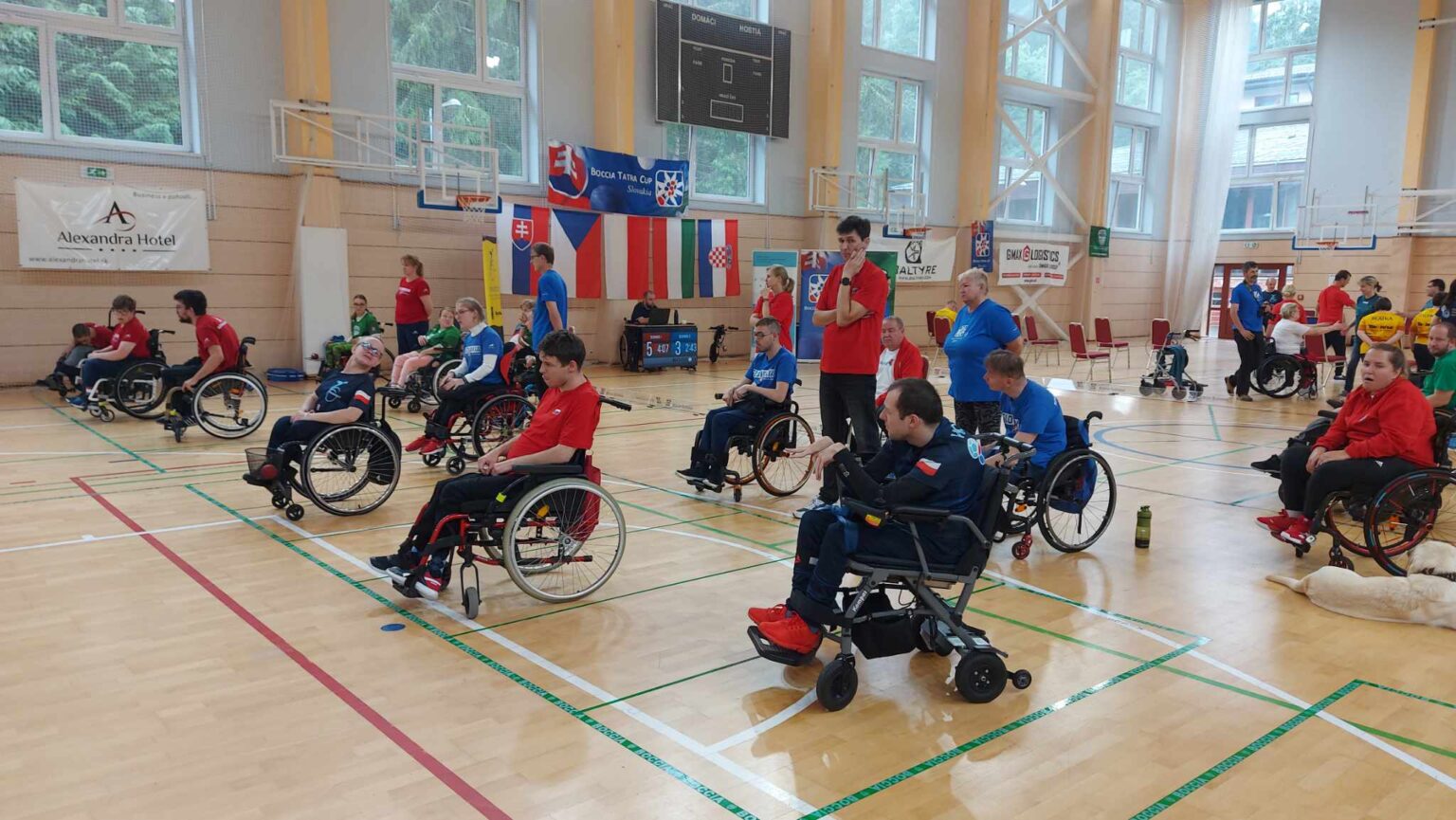 Medzinárodný turnaj Tatra Boccia Cup. 
Foto: Matúš Grega