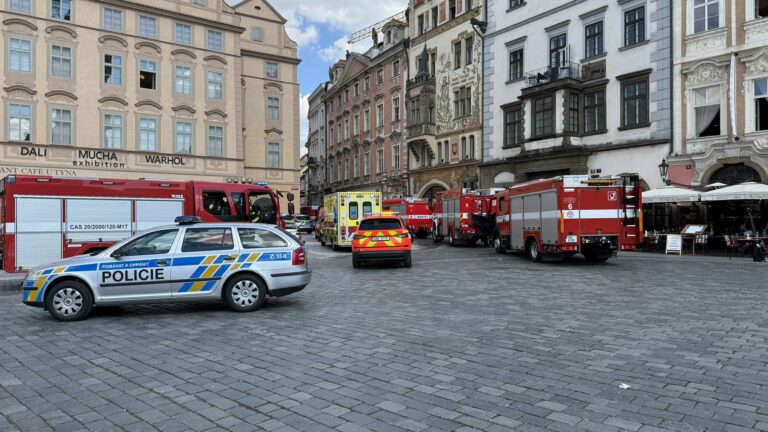 Požiar v Prahe. Foto: X / Hasiči Praha