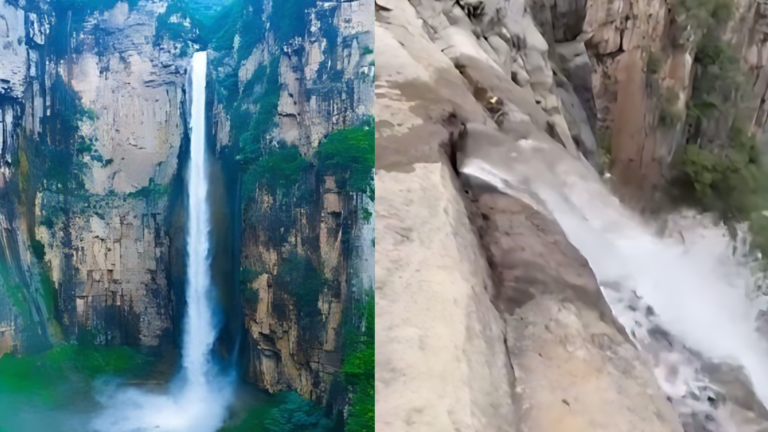 Najvyšší čínsky vodopád ako fejk? Turista ukázal, že ho napája umelé potrubie