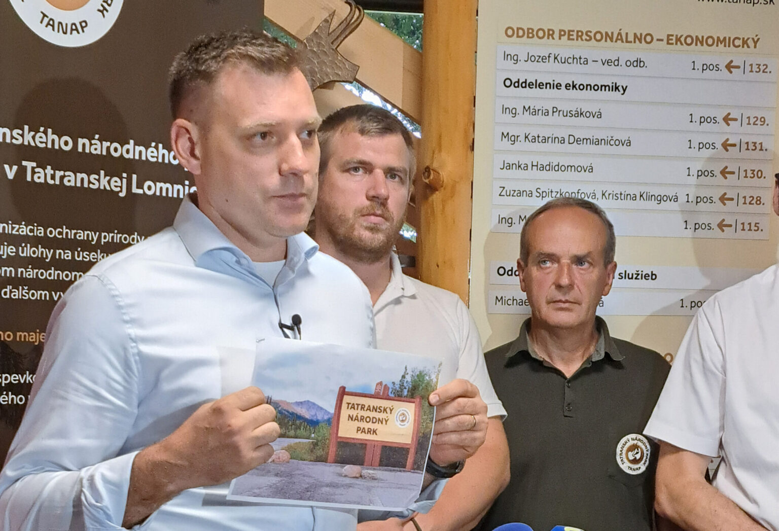 Tomáš Taraba v utorok navštívil Monkovu dolinu. Foto: tasr