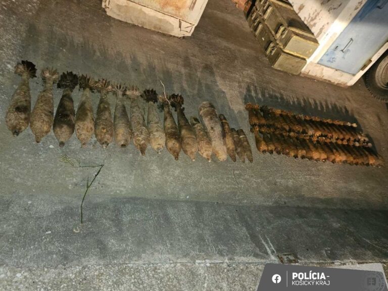 Na horskom priechode Dargov našli nebezpečnú muníciu