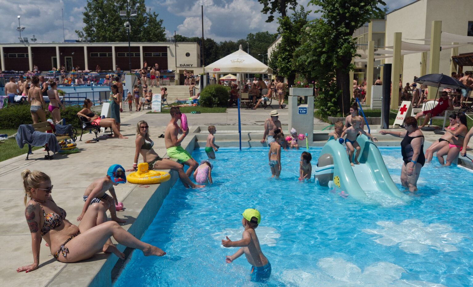 Košické kúpaliská tento rok zaznamenali rekordnú návštevnosť. Foto: Mesto Košice