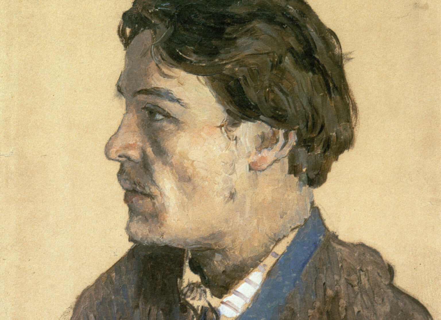 Čechov namaľovaný Isaacom Levitanom. Foto: wikimedia