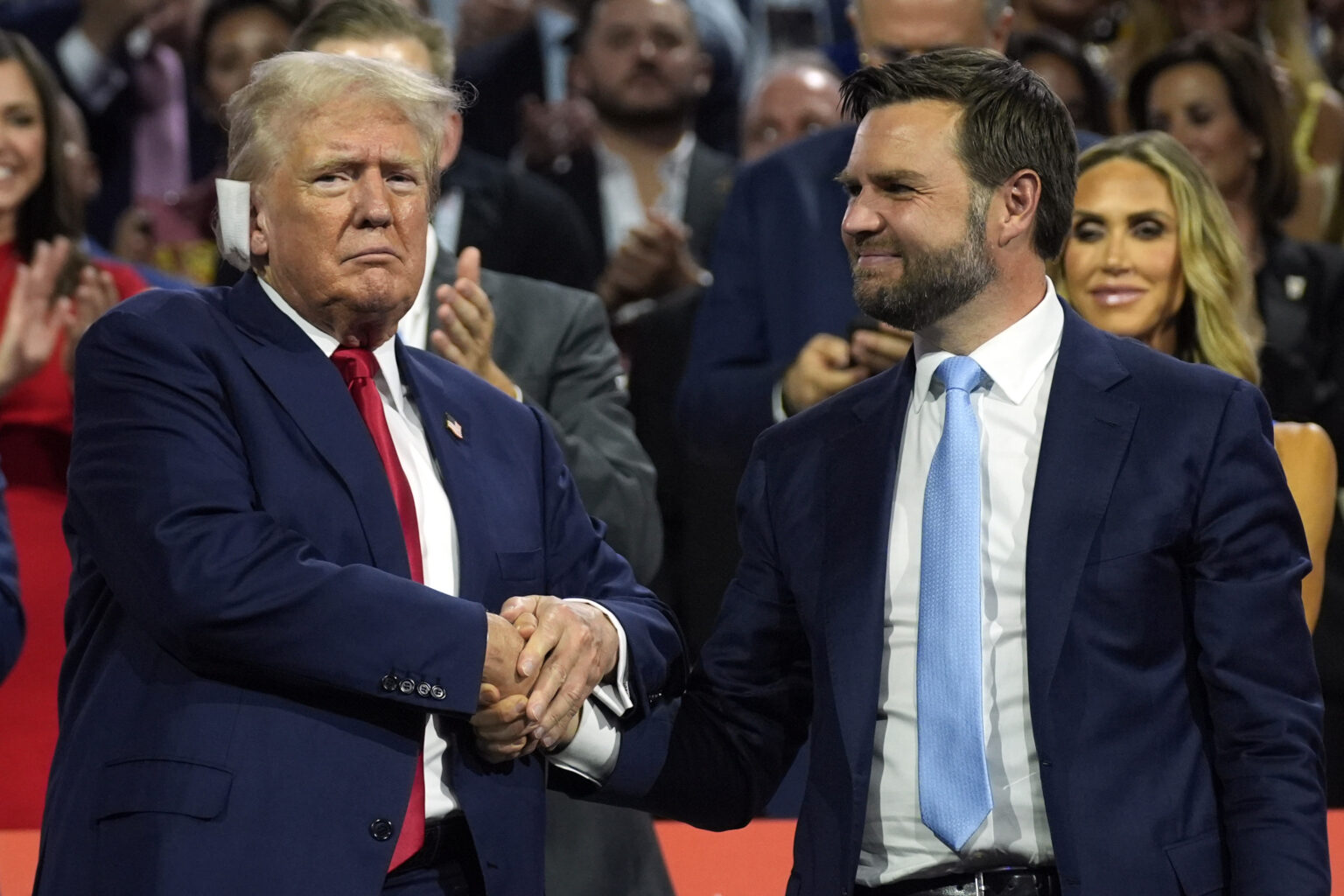 Donald Trump a JD Vance. Foto: TASR/AP