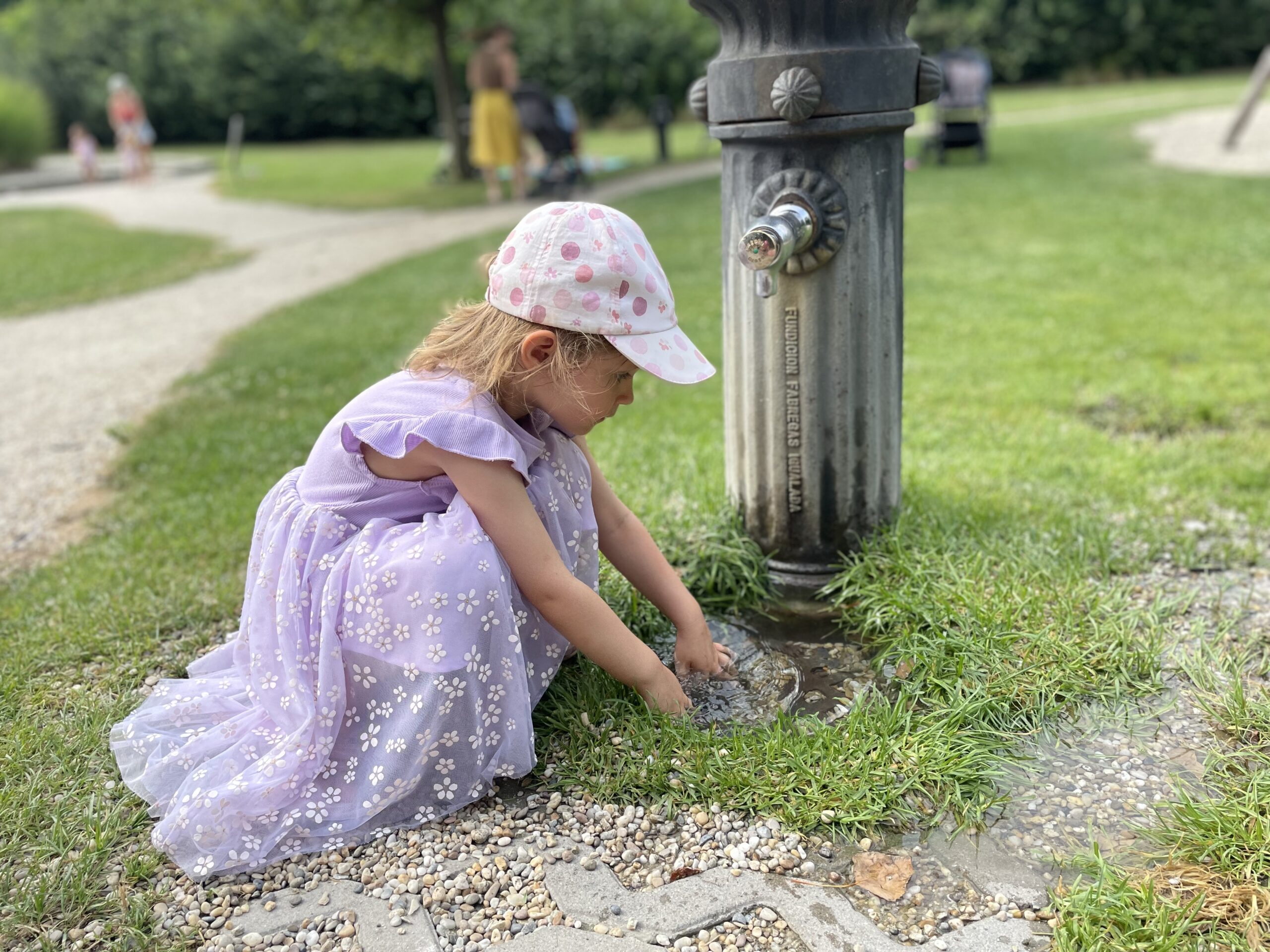 Tropické počasie nás počas leta ešte čaká. K osvieženiu pomôžu aj fontány. Foto: Miroslava Pavlíková 