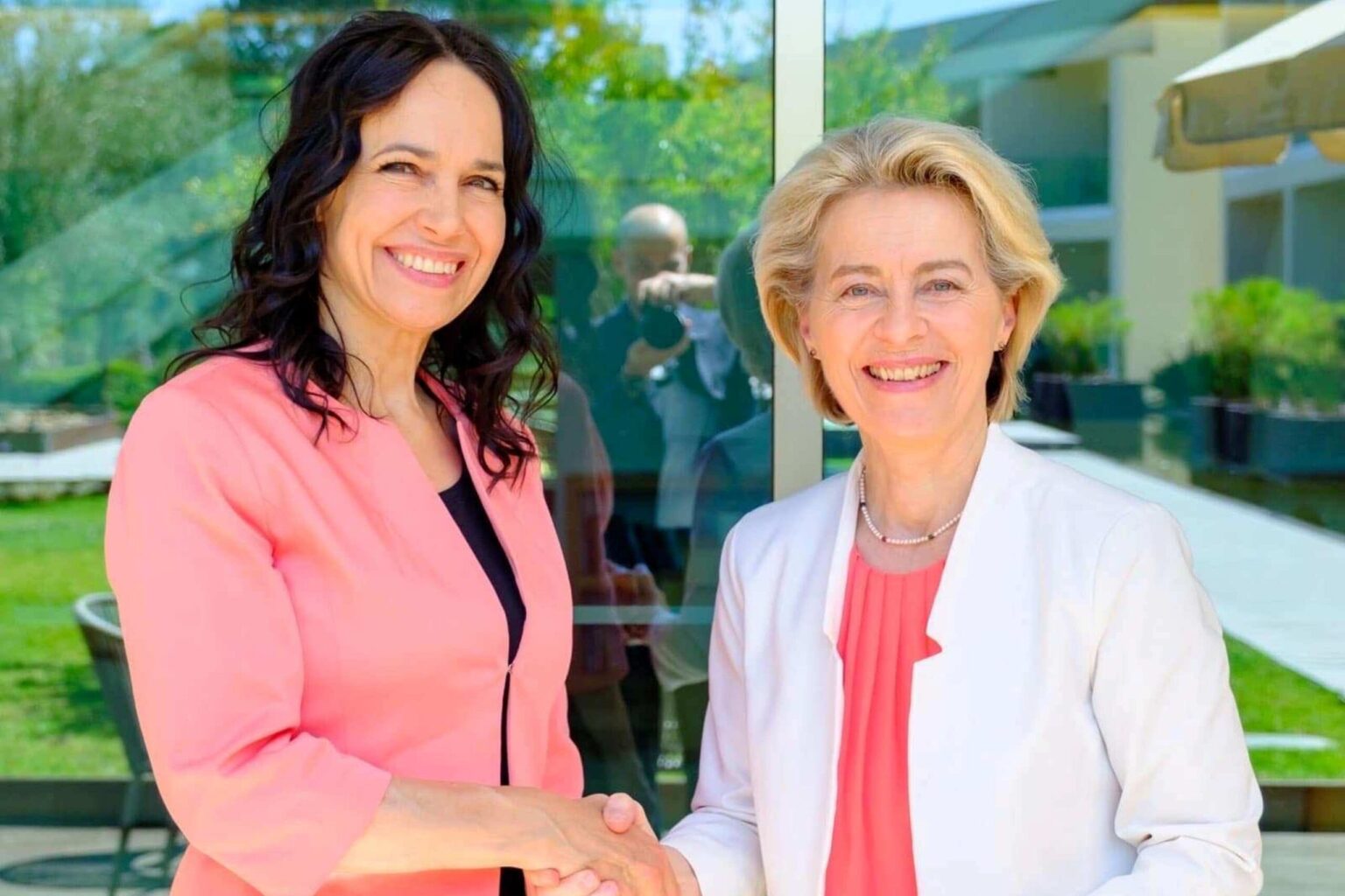 Miriam Lexmann a Ursula von der Leyenová. Foto: FB/KDH