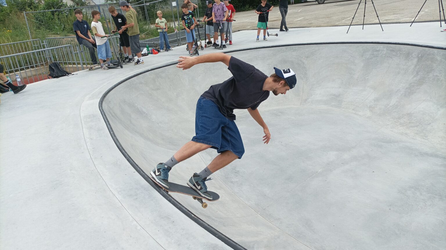 Dubnický skatepark je novou atrakciou v meste. Foto: Ľubomír Chochula
