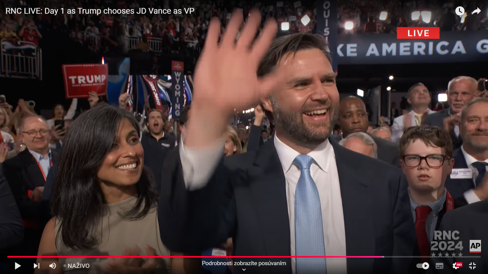 Trump si vybral. Kandidátom na viceprezidenta bude katolík JD Vance