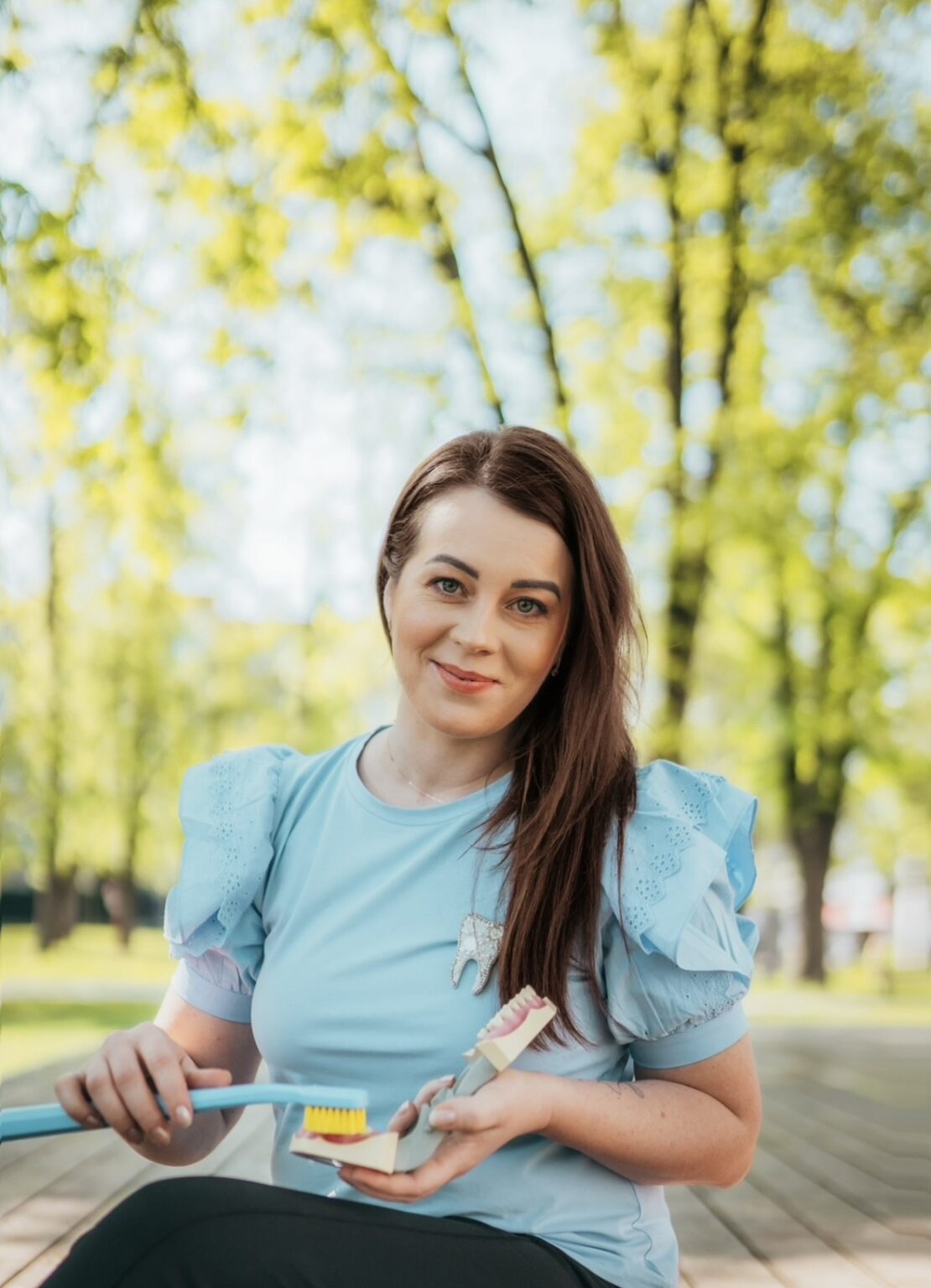 Dentálna hygienička Miriama Hajčiová. Foto: Miriama Hajčiová