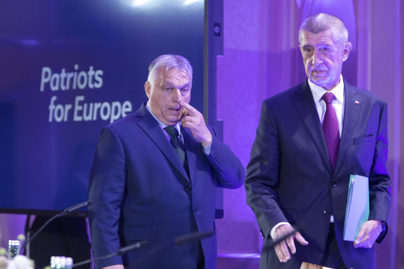 Viktor Orbán a Andrej Babiš. Foto: Profimedia.sk