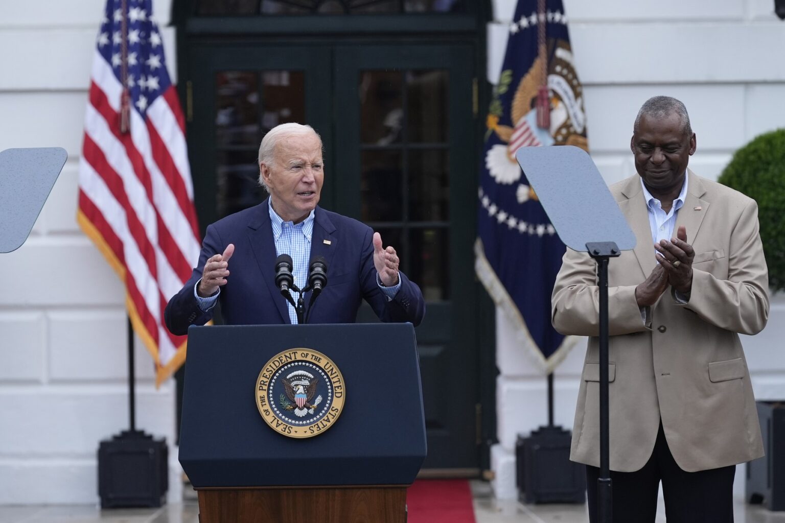 Joe Biden a Lloyd Austin. Foto: Profimedia.sk