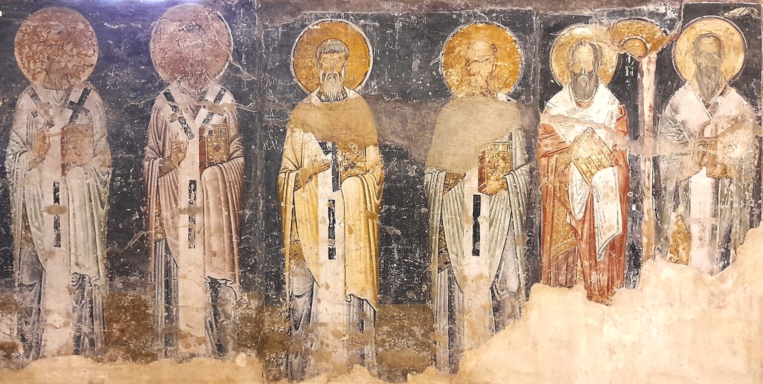 Sedmopočetníci. Kostol Sv. Sofie. Ohrid. Severné Macedónsko / Foto: Martin Homza