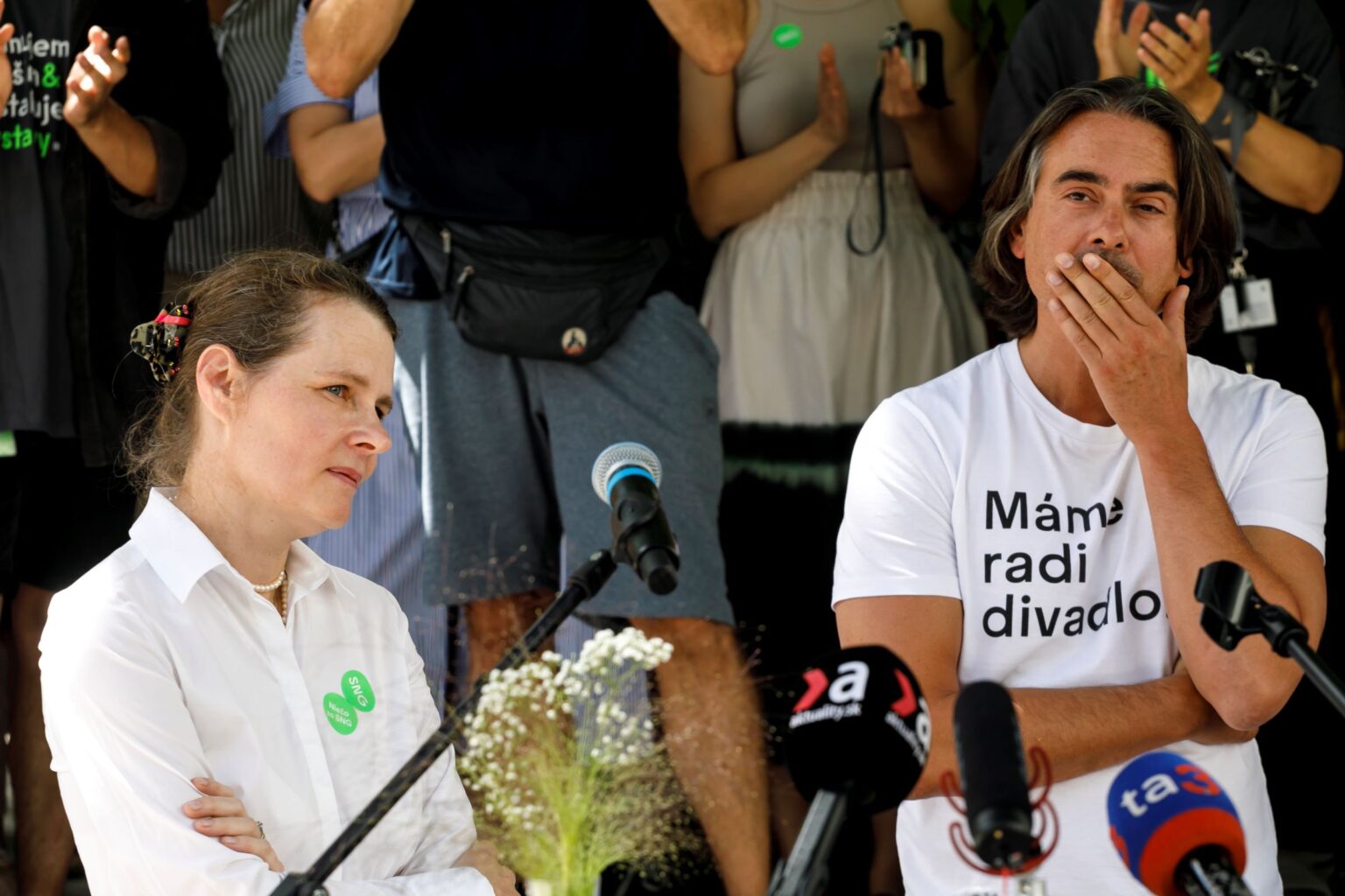 Alexandra Kusá, Matej Drlička. Foto: Dano Veselský/TASR
