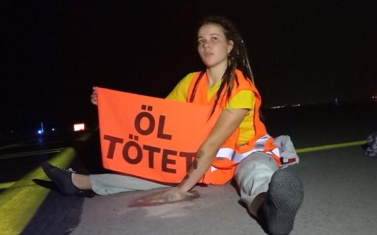 Klimatickí aktivisti ochromili prevádzku letiska v nemeckom Sasku