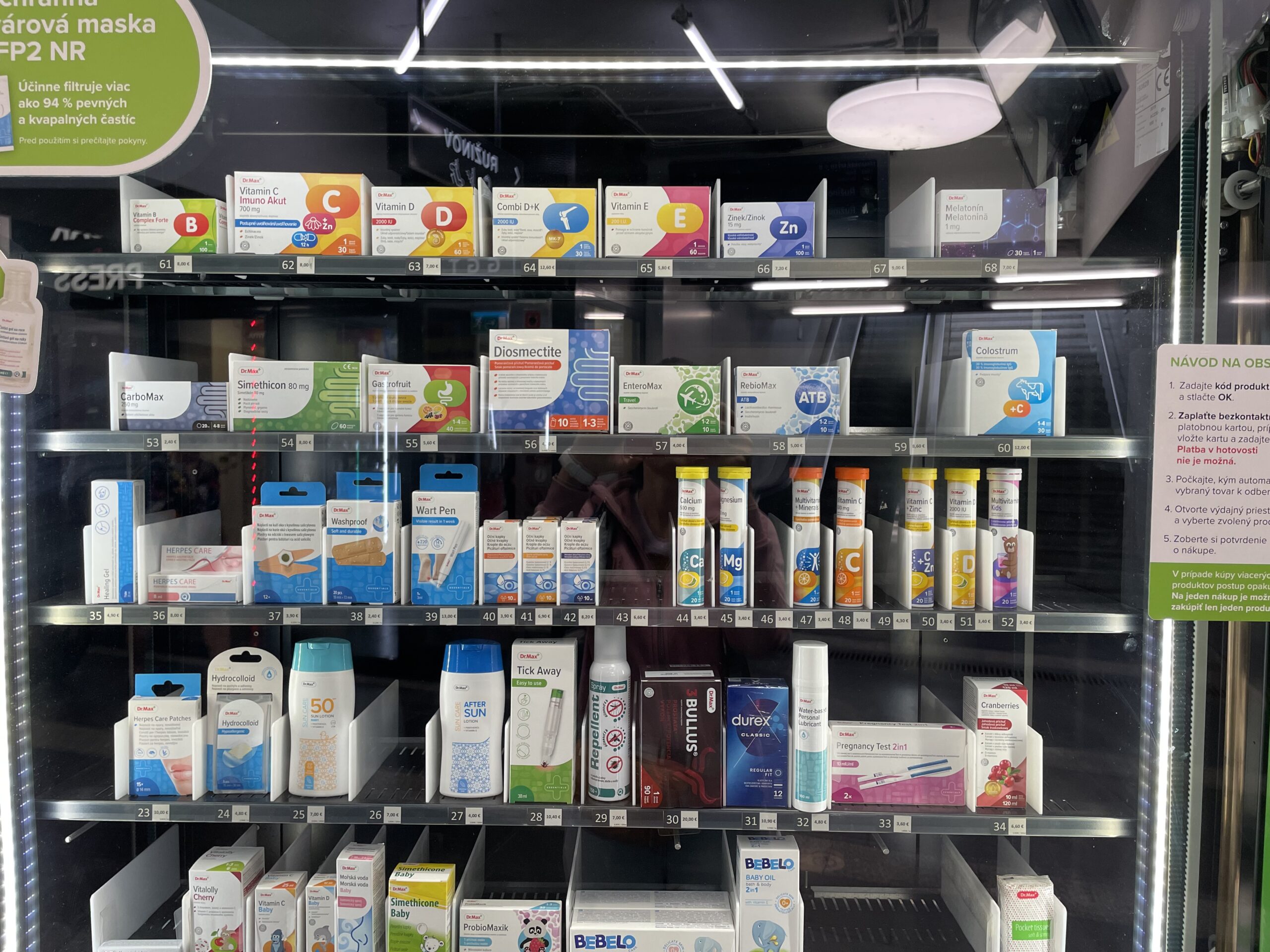 Výdajný automat na lieky