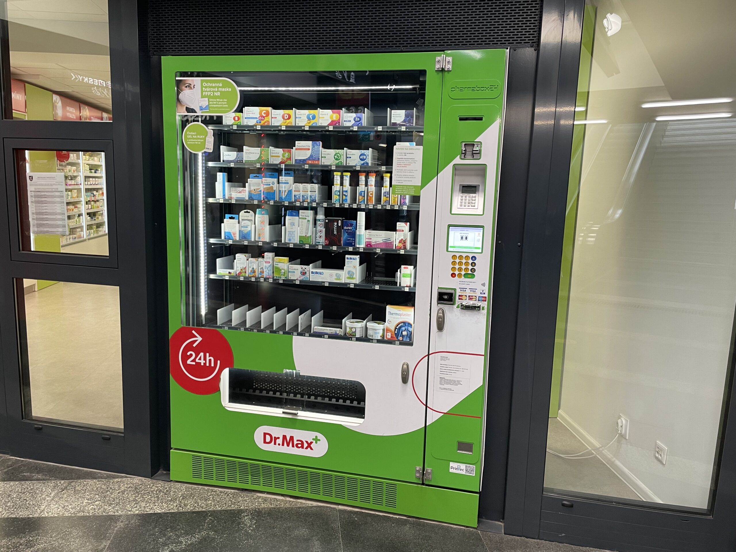 Výdajný automat na lieky