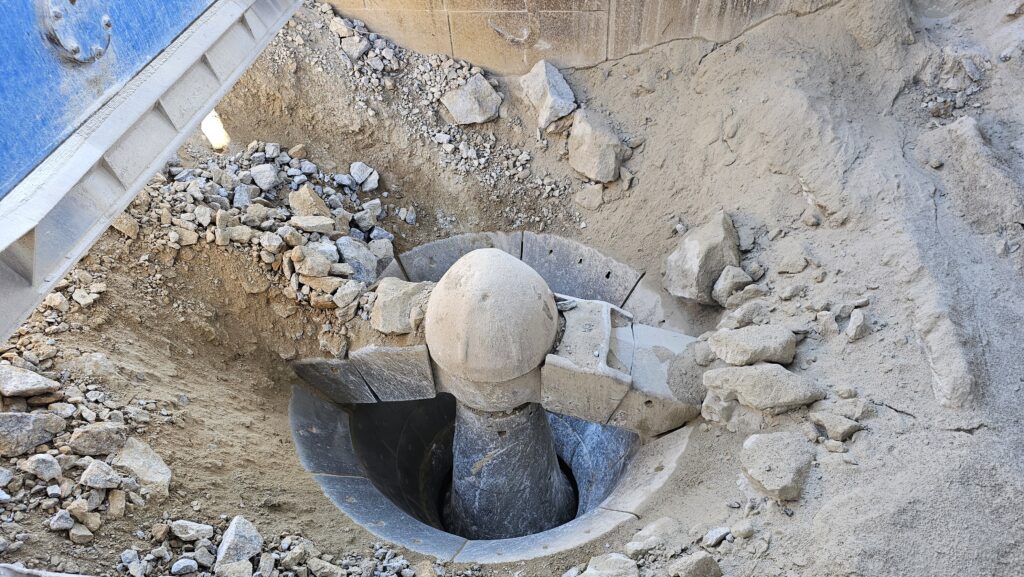 Obrovský drvič magnezitu v SMZ Jelšava. Foto: Branislav Caban