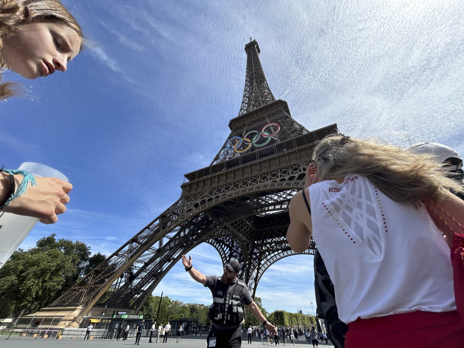 Eiffelova veža počas olympijských hier v Paríži. Ilustračná foto: TASR/AP