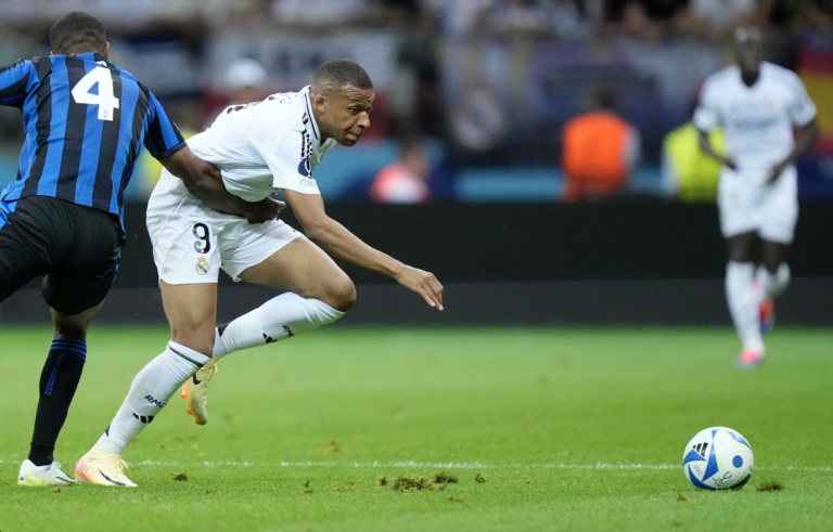 Real zdolal Atalantu 2:0 a získal Superpohár, Mbappe skóroval v debute