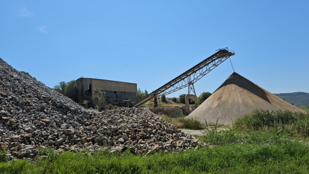 Spracovanie magnezitu v SMZ Jelšava. Foto: Branislav Caban