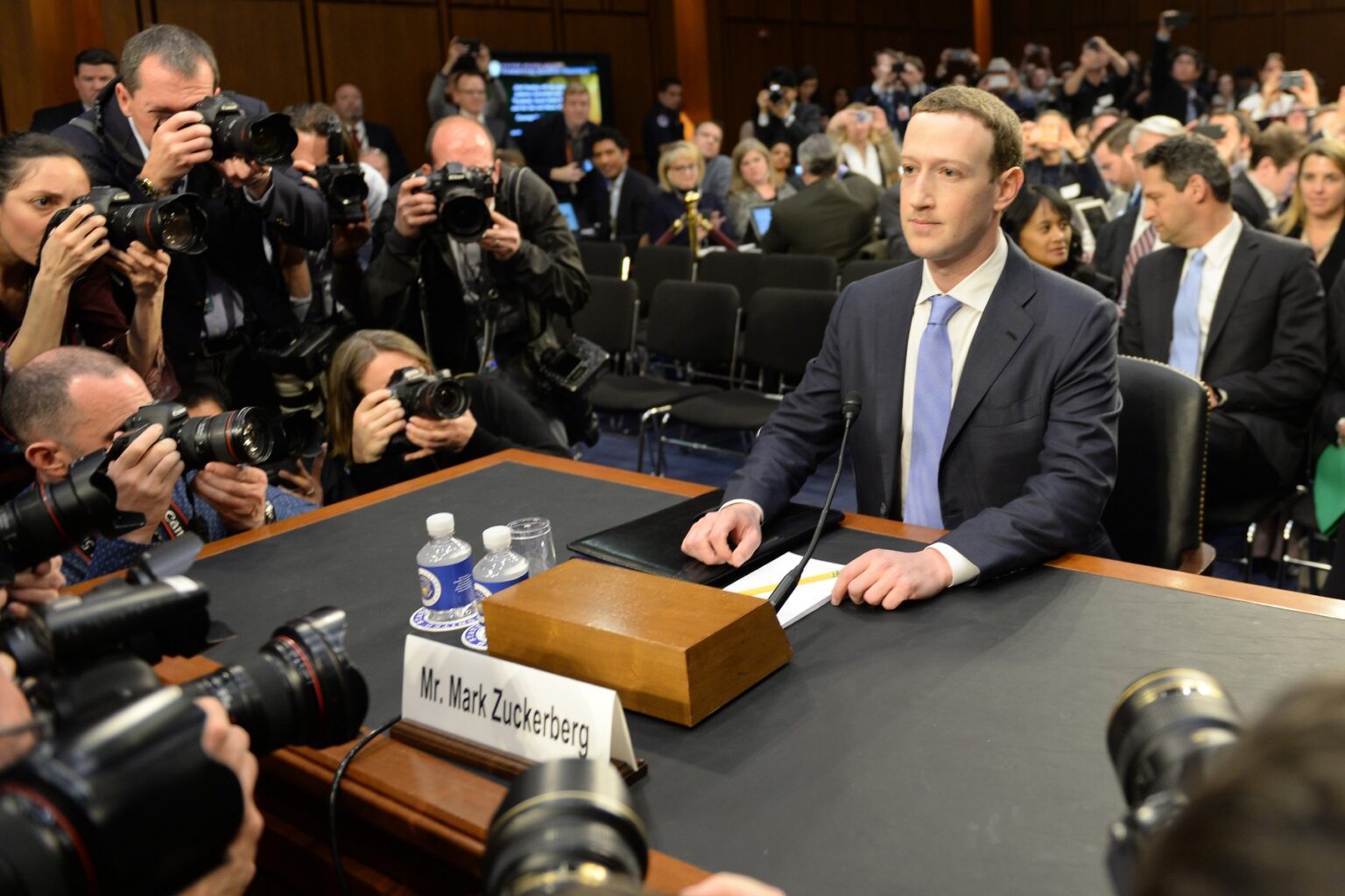 Mark Zuckerberg, CEO spoločnosti Meta v kongrese. Foto: Š Christy Bowe/ Profimedia.sk