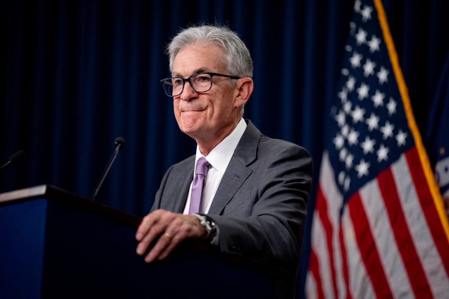 Predseda Federálneho rezervného systému Jerome Powell. Foto: Profimedia.sk