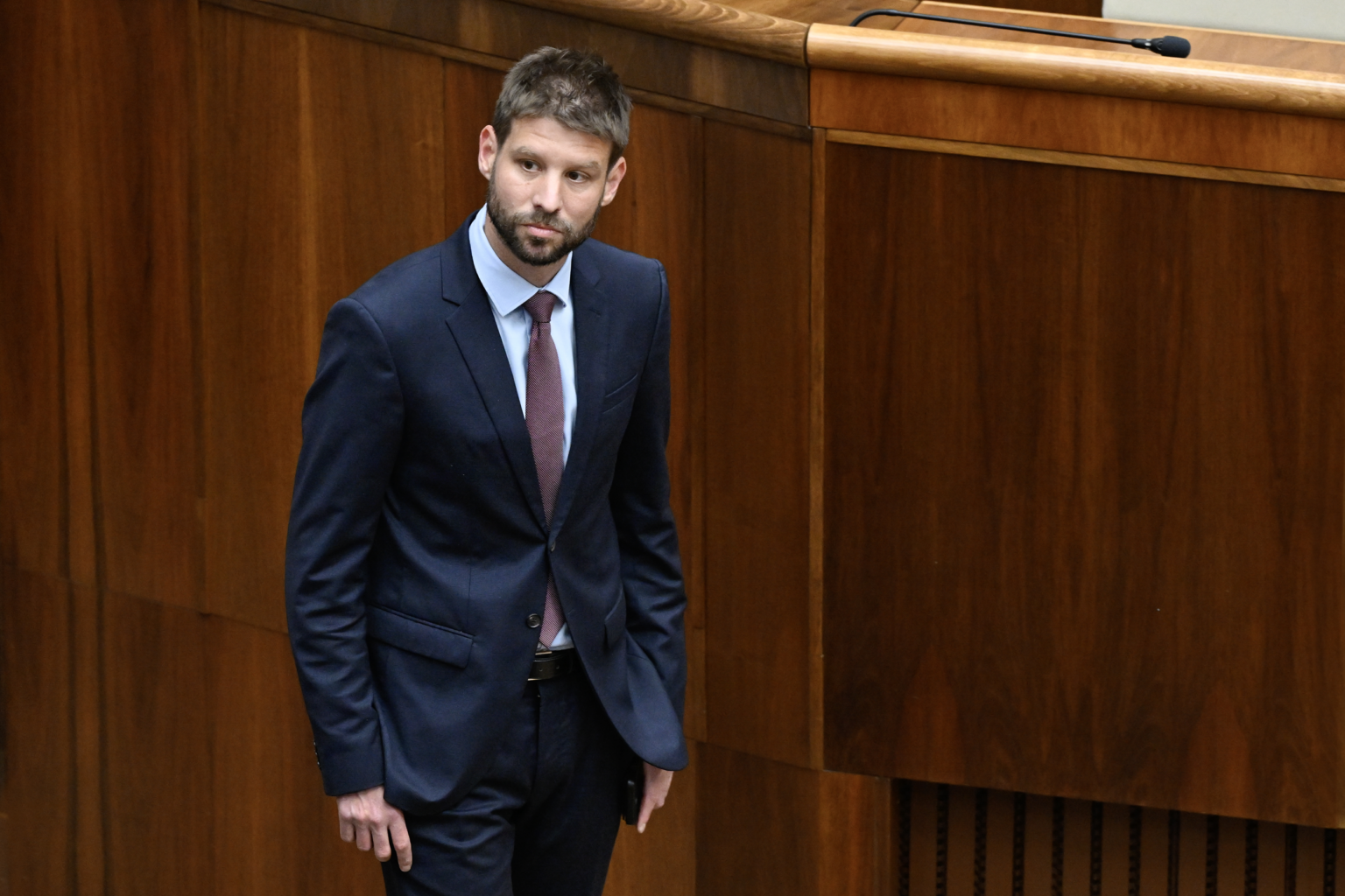 Michal Šimečka. Foto: Pavel Neubauer/TASR