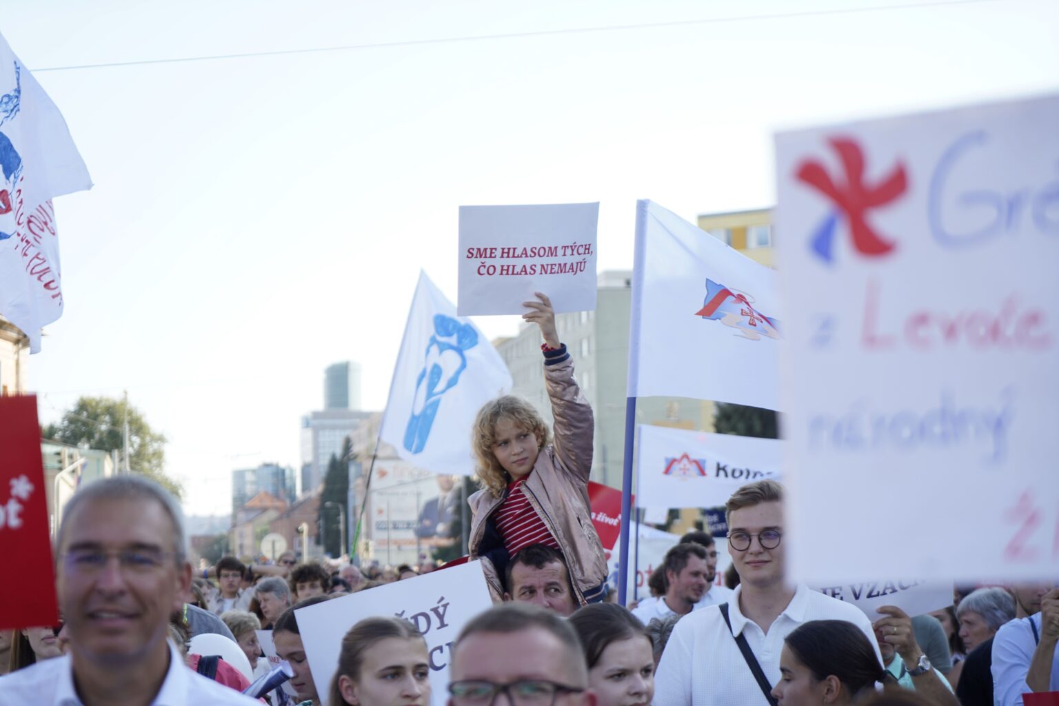 Národný pochod za život v Košiciach. Foto: Damián König/Štandard