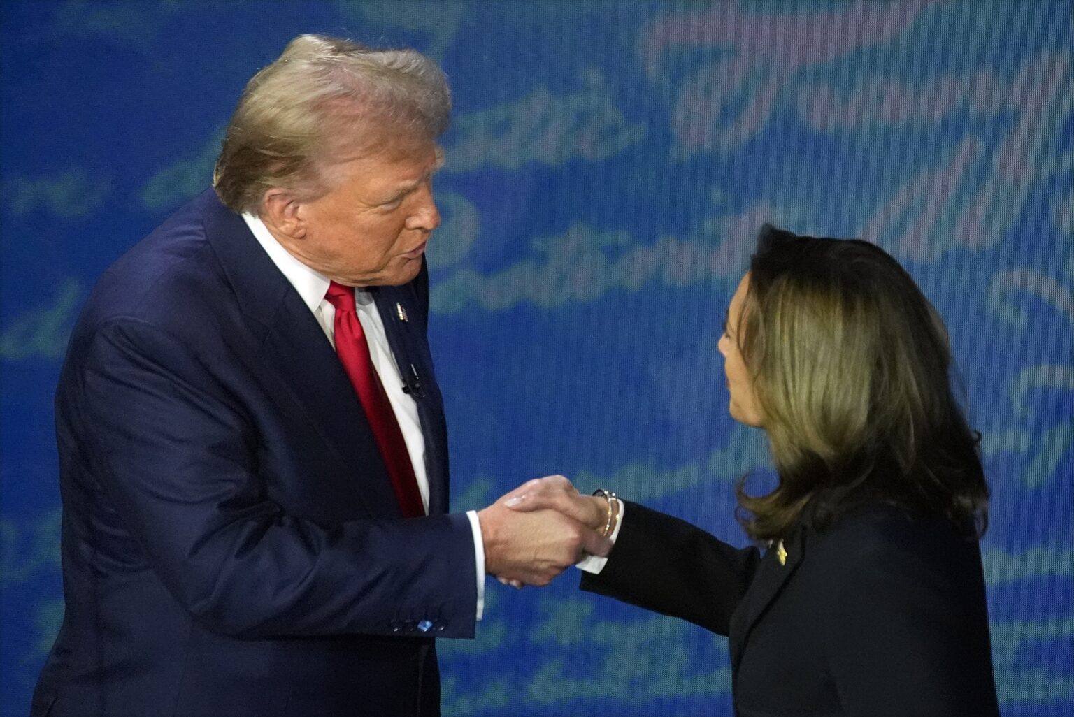 Donald Trump a Kamala Harrisová. Foto: TASR/AP