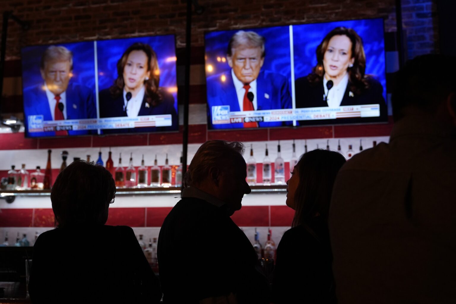 Predvolebná debata Donalda Trumpa a Kamaly Harrisovej. Foto: TASR/AP