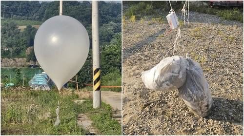 Severná Kórea vyslala asi 20 balónov s odpadom smerom nad Južnú Kóreu