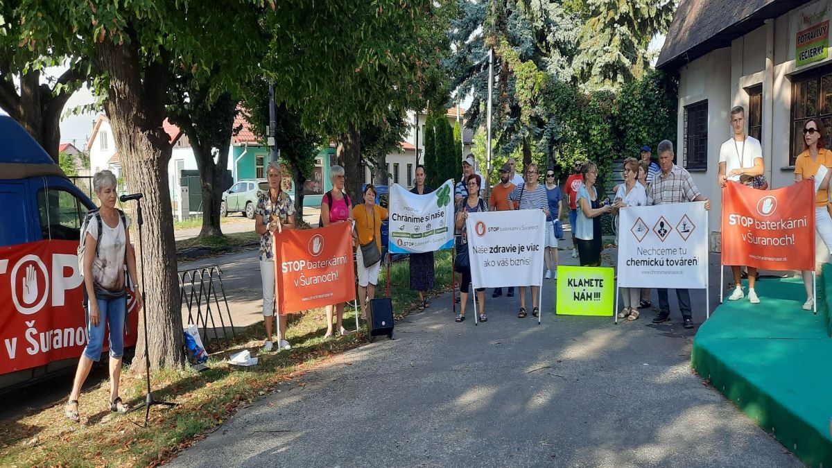 Pôdu pod baterkárňou Číňanom nepredáme, tvrdia majitelia. Štát uvažuje o jej vyvlastnení