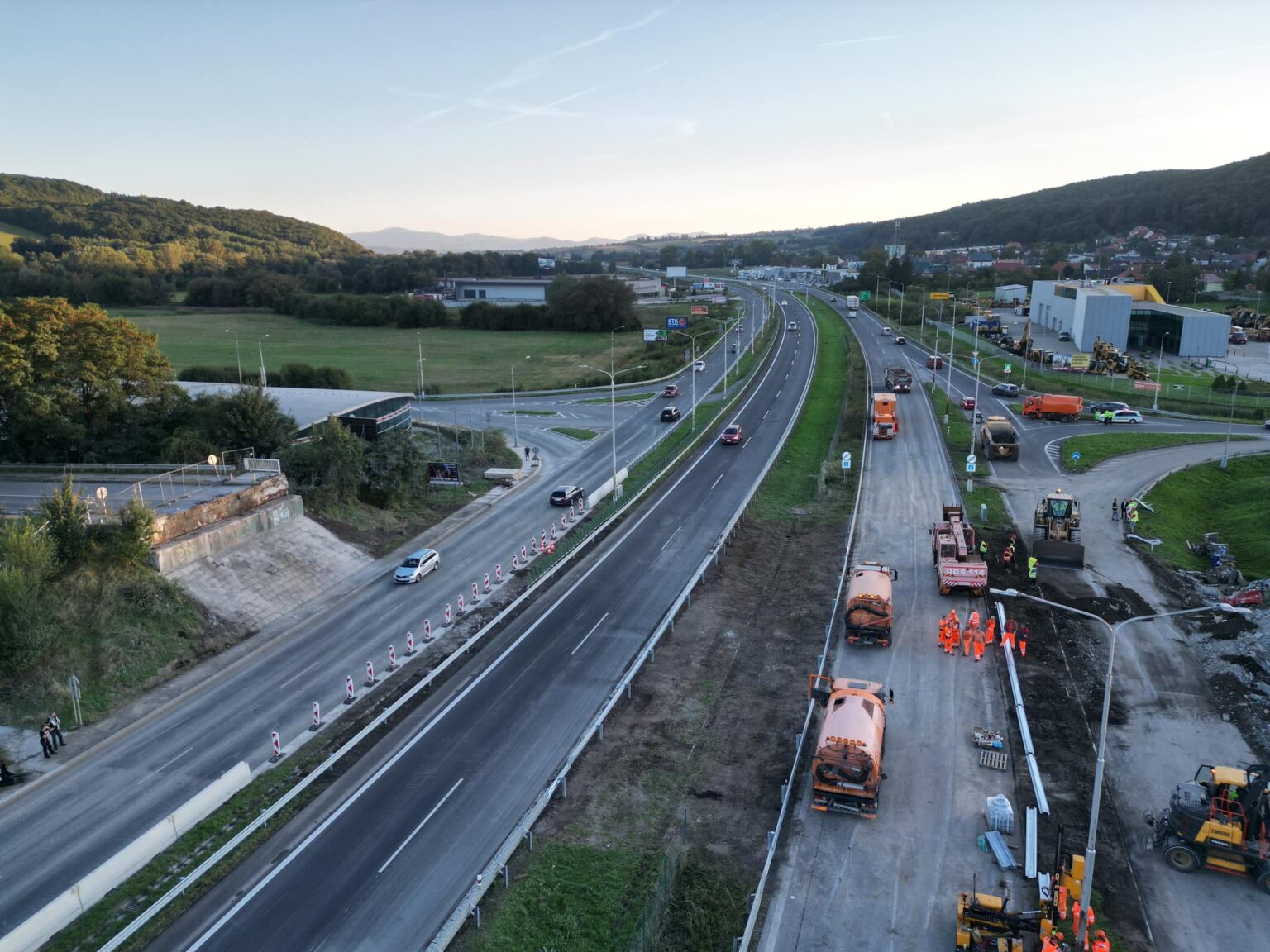 Problémový most v Banskej Bystrici je už zbúraný. Foto: Mesto BB