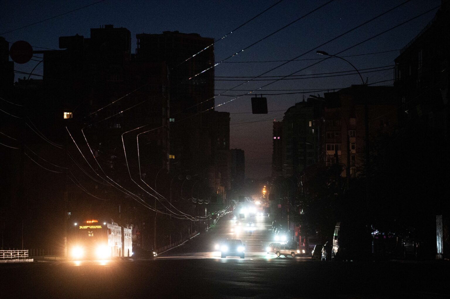 Blackout v Kyjeve. Foto: Profimedia.sk