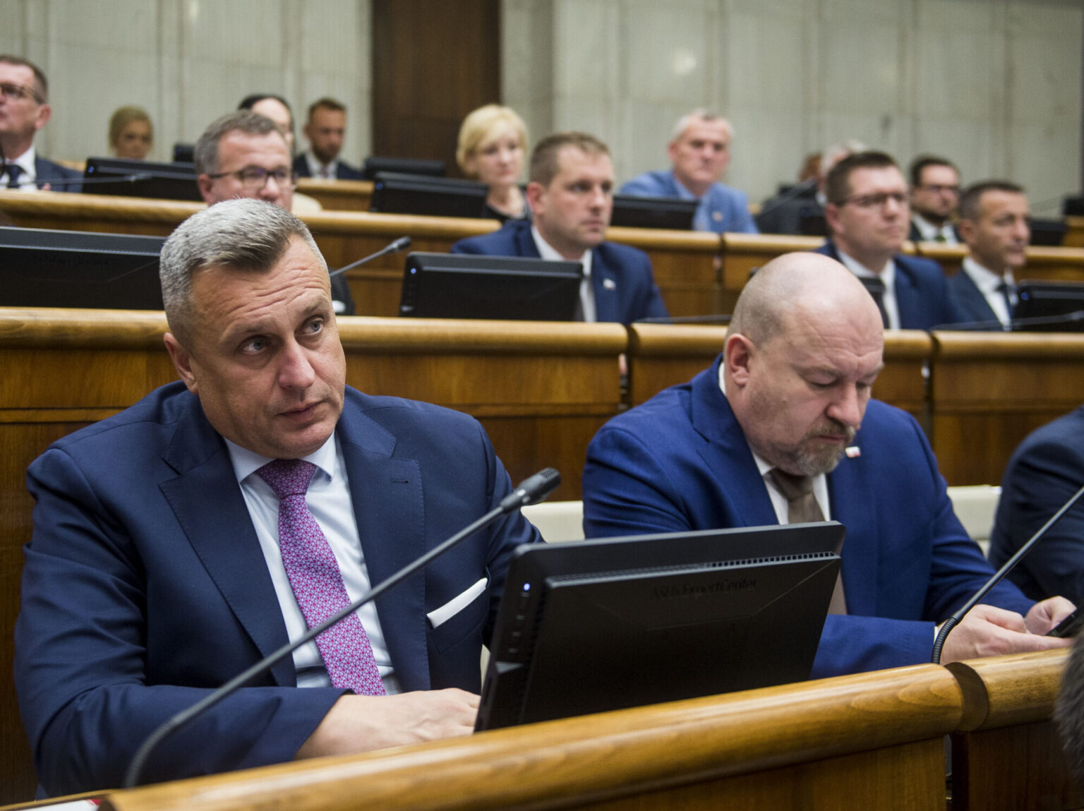 Andrej Danko a Rudolf Huliak. Foto: Jakub Kotian/TASR
