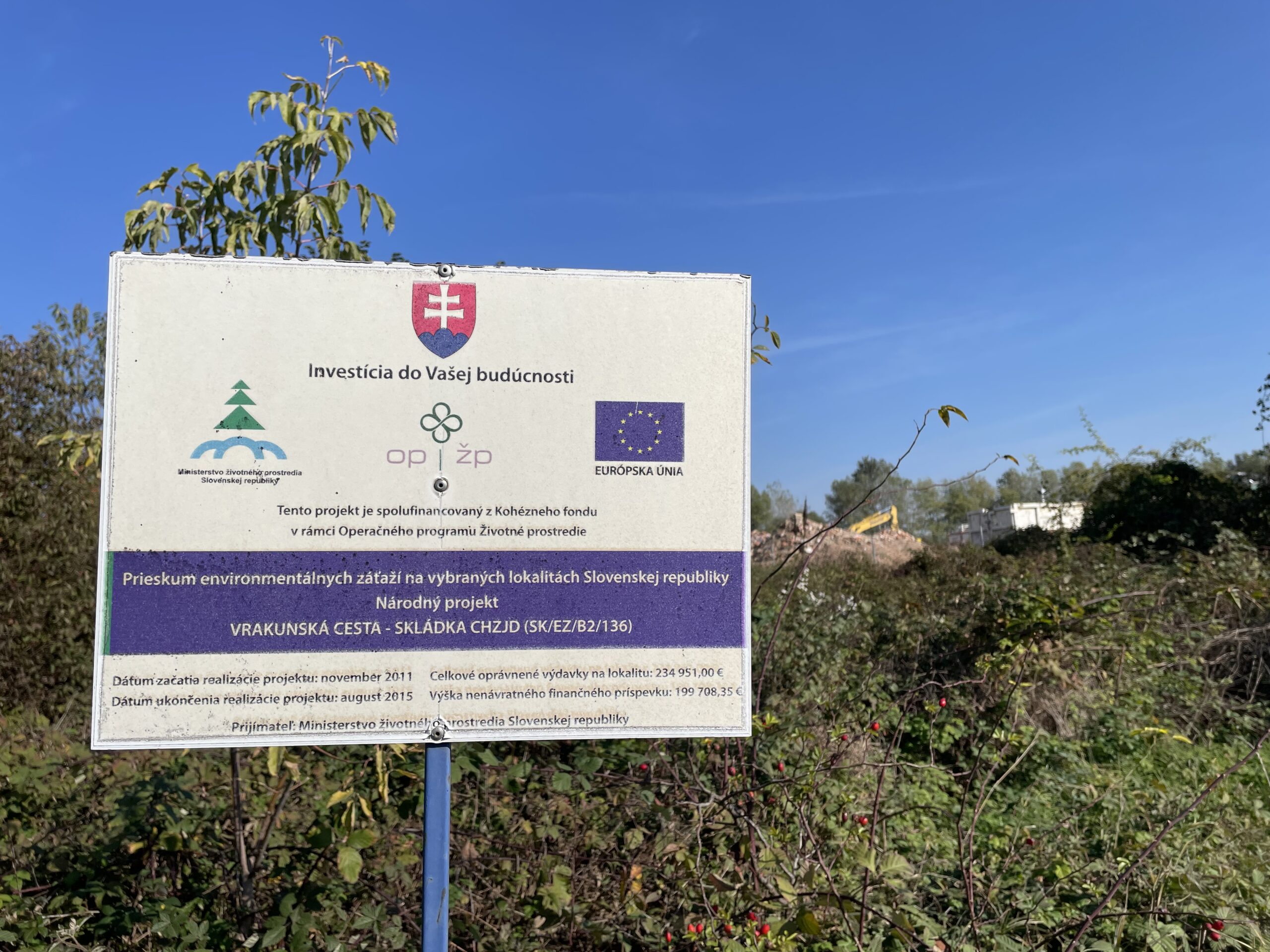 skládka vrakuňa CHZJD