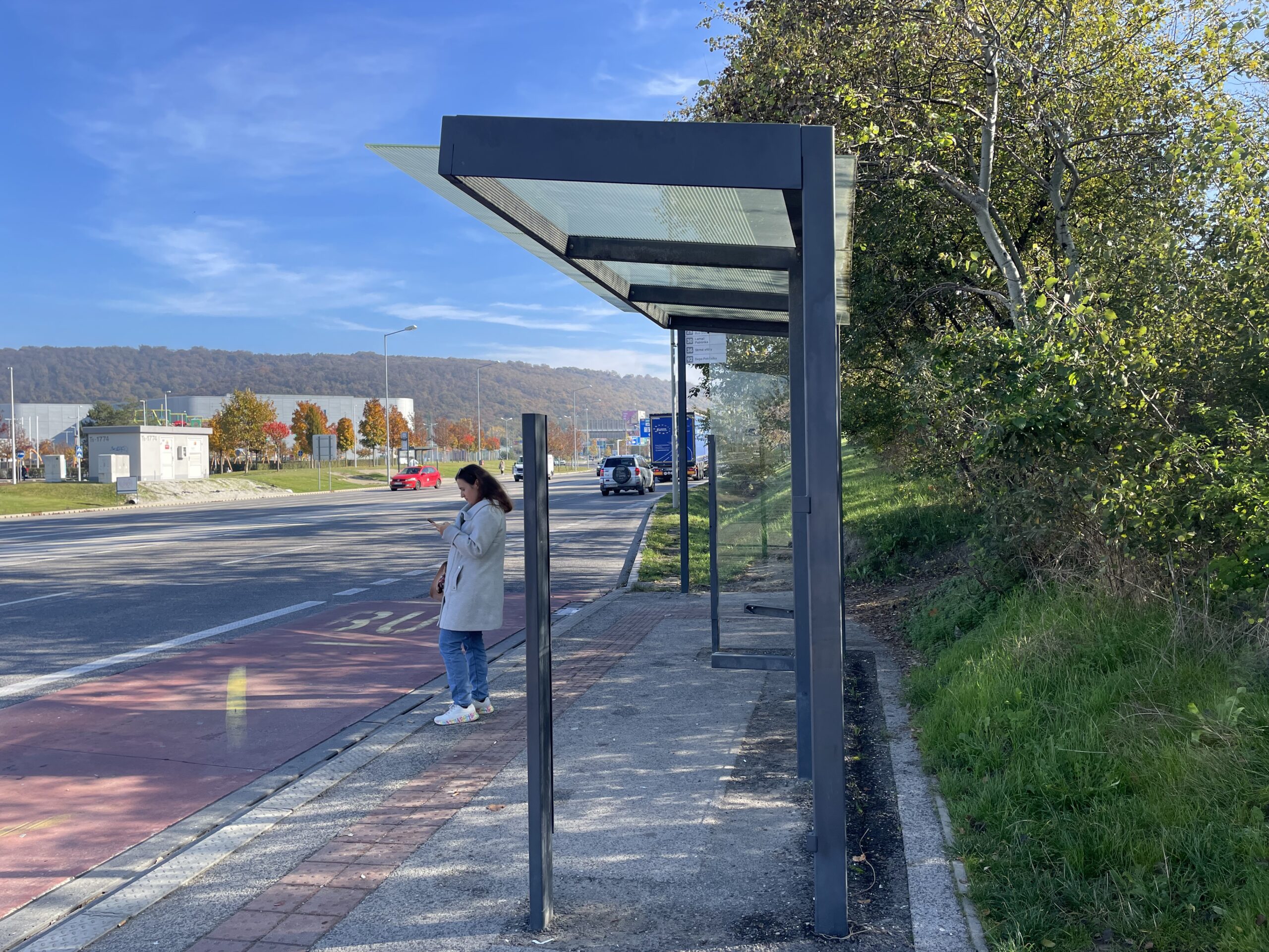 zastávka prístrešok