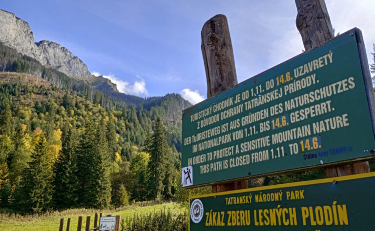 Tatranský národný park vyzýva návštevníkov z oblastí so slintačkou, aby zvážili vstup