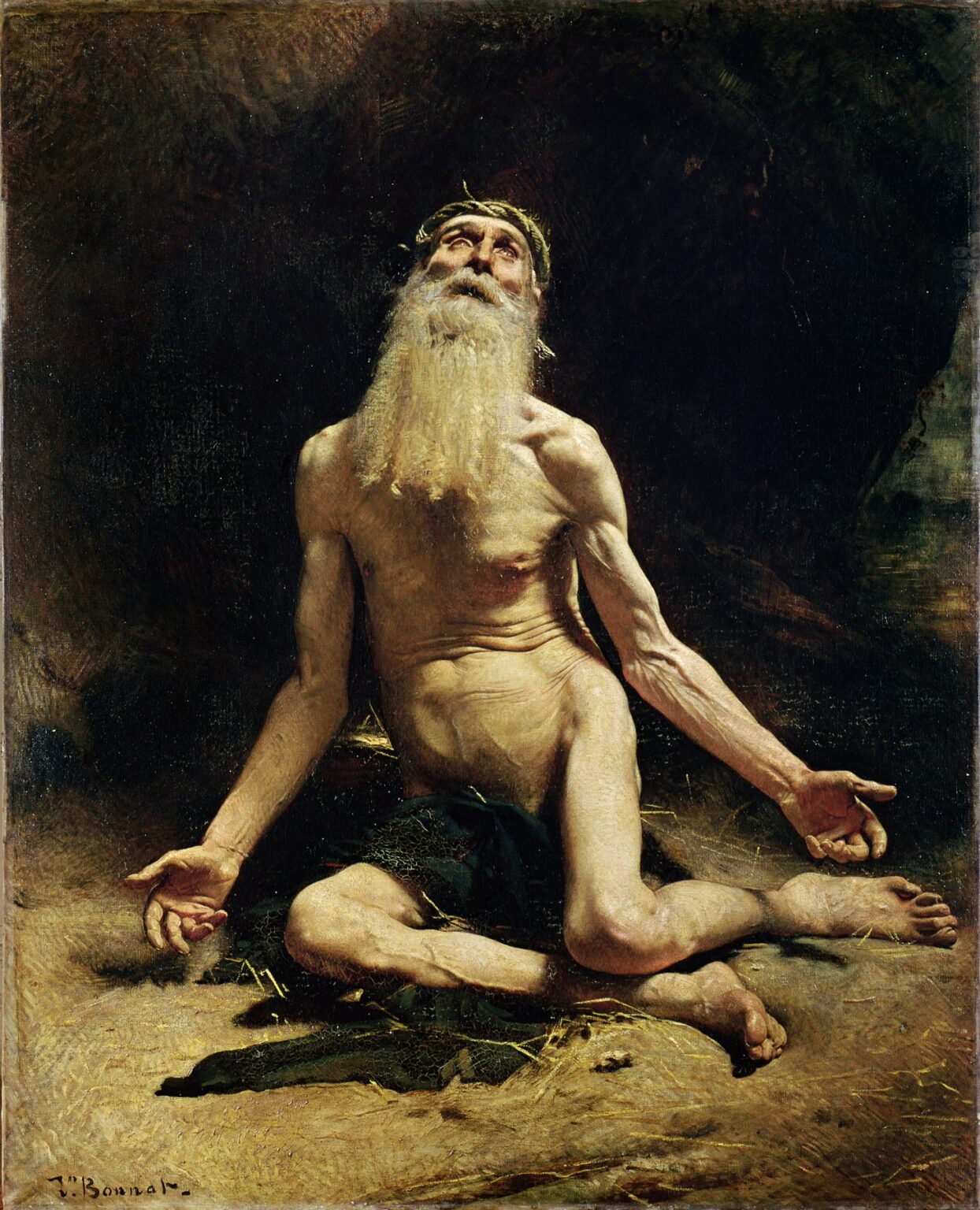 Léon Bonnat: Jób, 1880. Foto: Leemage via / AFP / Profimedia
